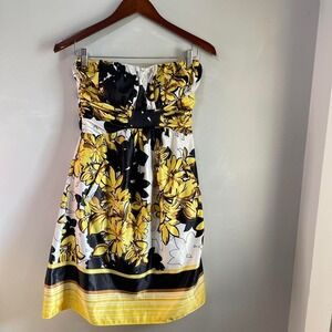 VTG Y2K BCBG Strapless‎ Mini Dress